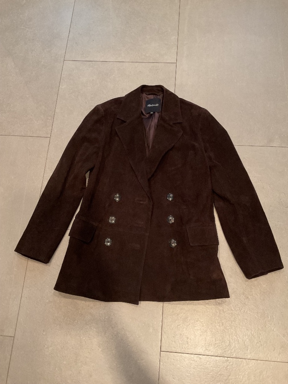 Madewell Brown Suede Jacket XXS